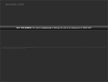 Tablet Screenshot of anouar.com